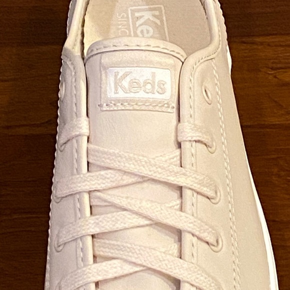 🌟2X HP🌟Keds LEATHER Blush Triple Kick Sneakers - Picture 4 of 7